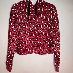 Genetic apparel cropped hoodie